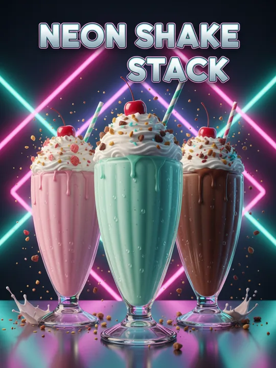 Neon Shake Stack cover art